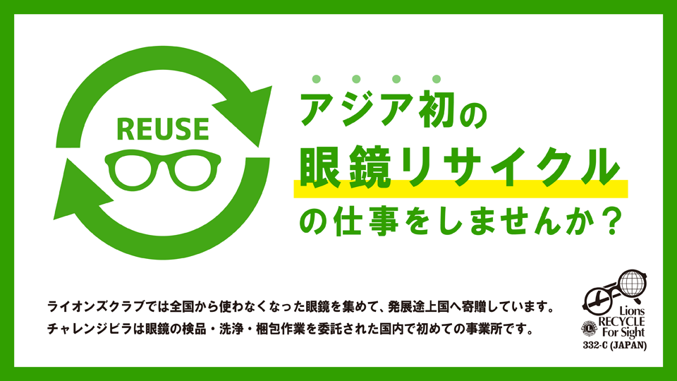 眼鏡リサイクル